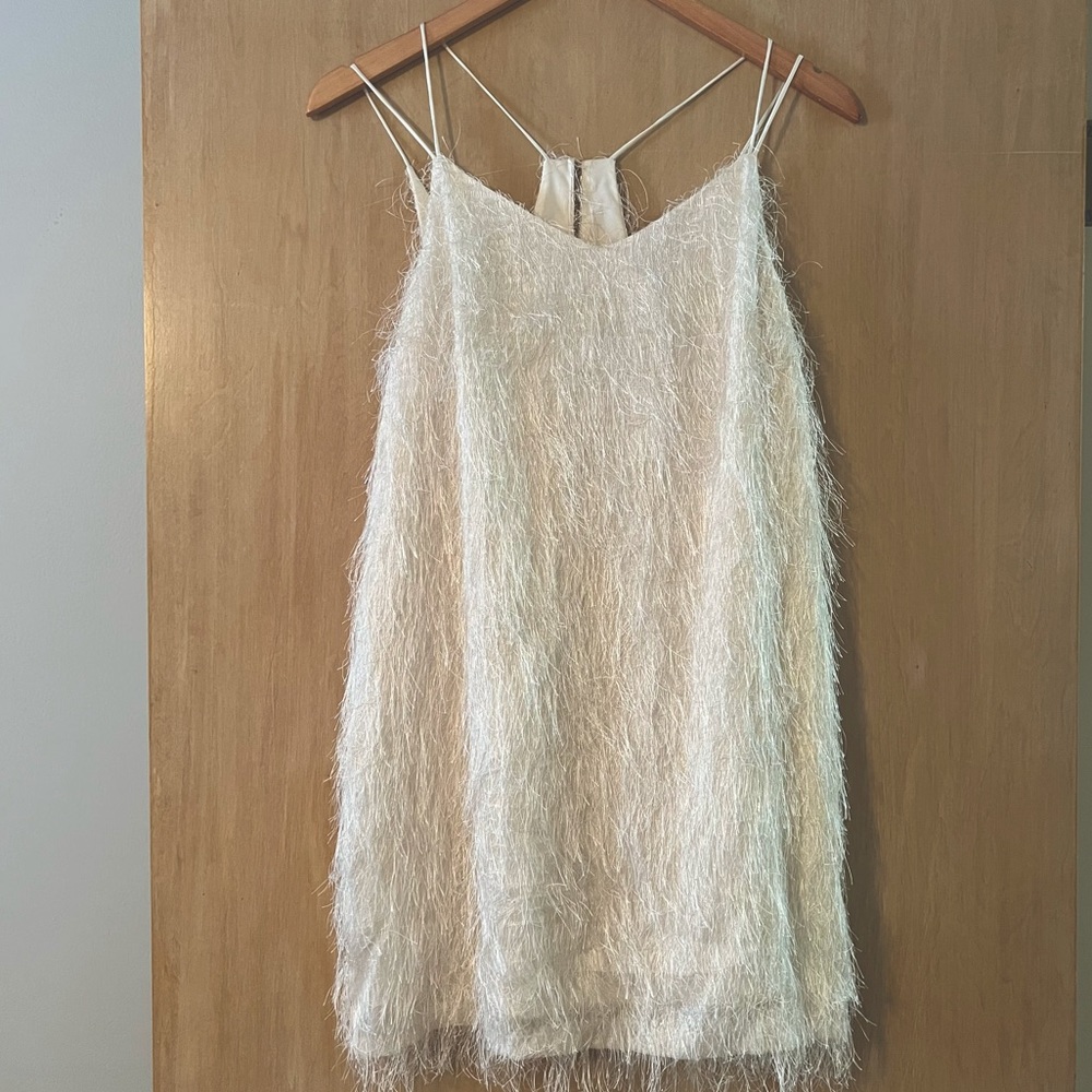 Halston - Small - NEW - Fringe Dress